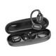 thumbnail image 3 of Auriculares Abiertos Con Micrófono Auricular Para Trabajar Música Teléfonos Inteligentes Negro, 3 of 3