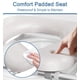 thumbnail image 5 of Elevador de asiento de inodoro Soundfuse para personas mayores con asas, 400 libras, 5 of 6