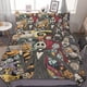 thumbnail image 1 of Nightmare Before Christmas 3-Piece Bedding Set Duvet Cover Set Soft Warm And Comfortable Soft Bed Set with 1 Duvet Cover And 2 Pillowcases for Bedroom, 1 of 3