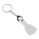 thumbnail image 4 of Novedad Mini Llavero De Buceo Titular De La Aleta De Buceo Llavero Etiqueta De Bolsa Blanco, 4 of 4