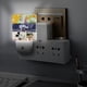 thumbnail image 5 of Mercury Filmworks Luz nocturna LED con sensor de anochecer a amanecer para dormitorio, baño, pasillo, escaleras - Lámpara LED nocturna de enchufe, 0.5W - 1 pieza, 5 of 6