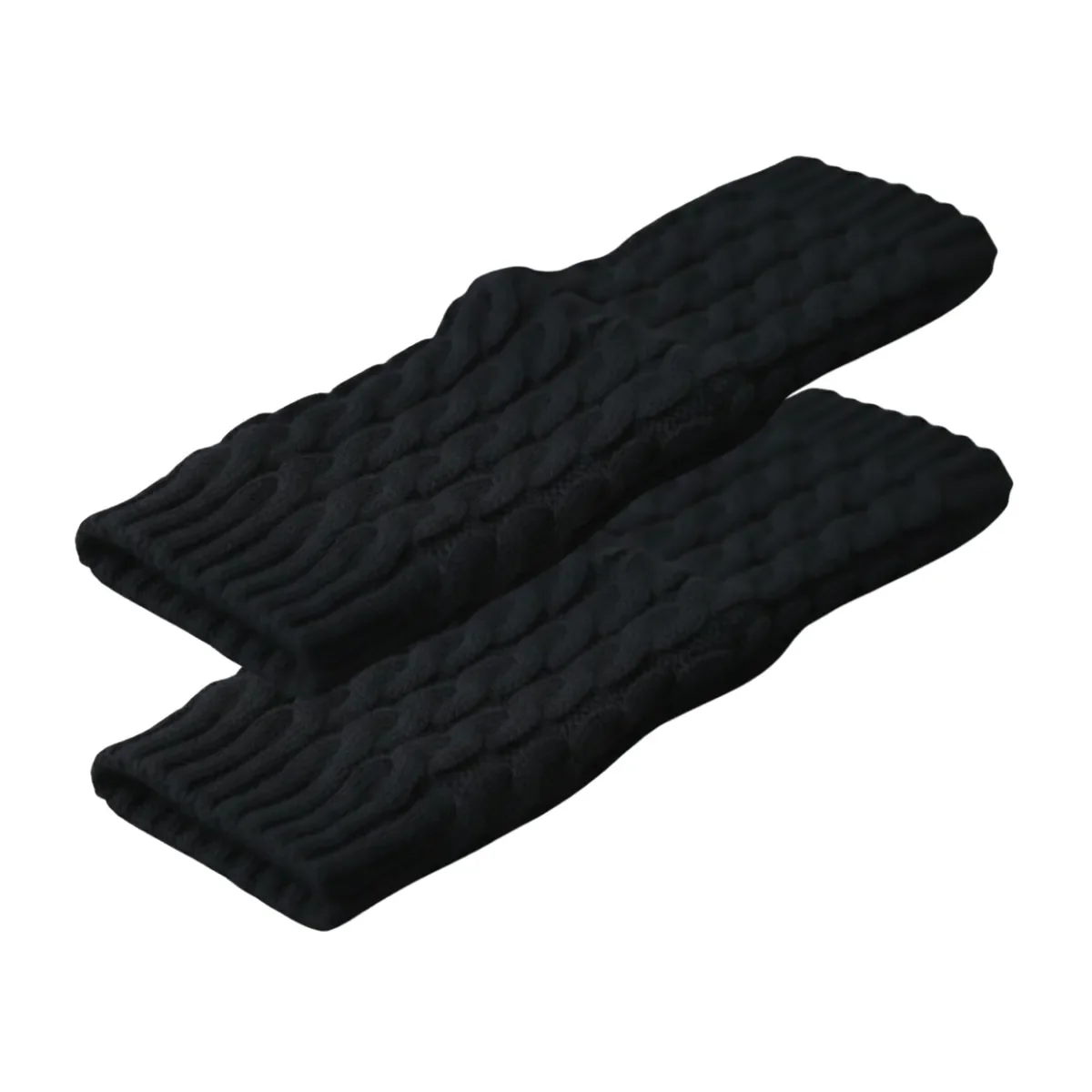 Genérico - Polainas Calentadores Tejido Trenzado Colores Variados Mujer Niña Elegante 100% Lana