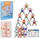 thumbnail image 1 of 16 bloques de construcción apilables de equilibrio para niñas mayores de 3 años, rompecabezas educativo de aprendizaje temprano, interactivo entre padres e hijos, el mejor regalo para Navidad y cumple, 1 of 7