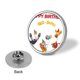 thumbnail image 3 of Gee-Raffa-Theme Round Button Badge: Premium Metal Construction, Ideal for High-End Events 2.8 cm, 3 of 6