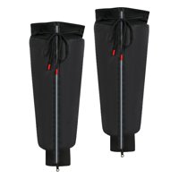 Magideal - Rodilleras De Motocicleta, Rodilleras Térmicas De Invierno, Calentadores De Piernas Para Bicicleta, Para Hombres, Mujeres, Esquí, Bicicleta, Motocicle 60Cm