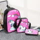 thumbnail image 1 of 3pcs Backpack Crossbody Bag And Pen Bag Set, 13.8inch 35cm Boys Girls Kids Backpack Lunch Bag Pencil Case Set, Travel Camping Backpack, Casual Cartoon Backpack With Padded Back And Adjustable Strap, F, 1 of 3