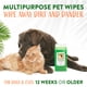 thumbnail image 4 of TropiClean Luxury Papaya Wipes 100Un, 4 of 8