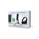 thumbnail image 1 of Paquete de micrófonos para podcasts Zoom Zum-2 con micrófono USB, auriculares y trípode, 1 of 6