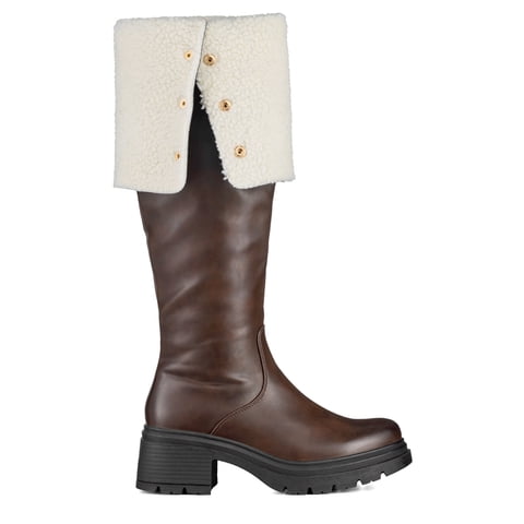 Botas Largas Mujer De Moda Comodo Tacon Grueso Weide Czy615