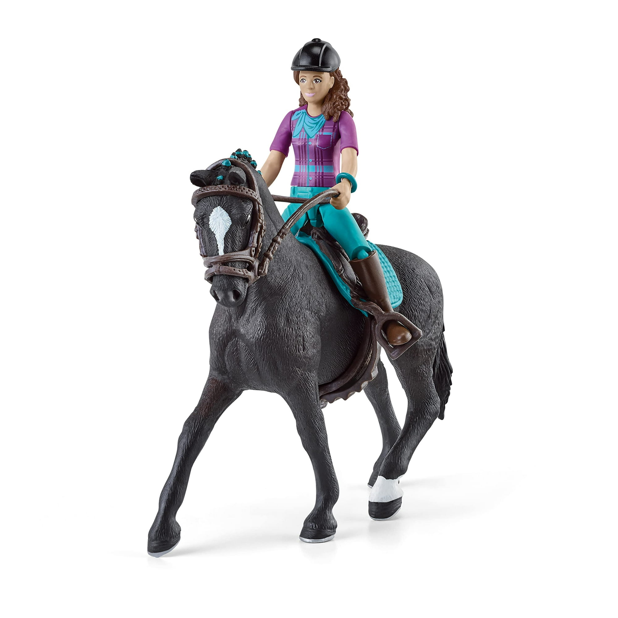 Set De Juego Schleich Horse Club Lisa & Storm Con Rider, 10 Piezas, 5 O Más