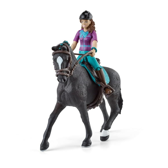 Set de juego Schleich Horse Club Lisa & Storm con Rider, 10 piezas, 5 o más