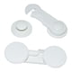 thumbnail image 1 of Seguro de puertas Blanco, 2 Un, 1 of 4