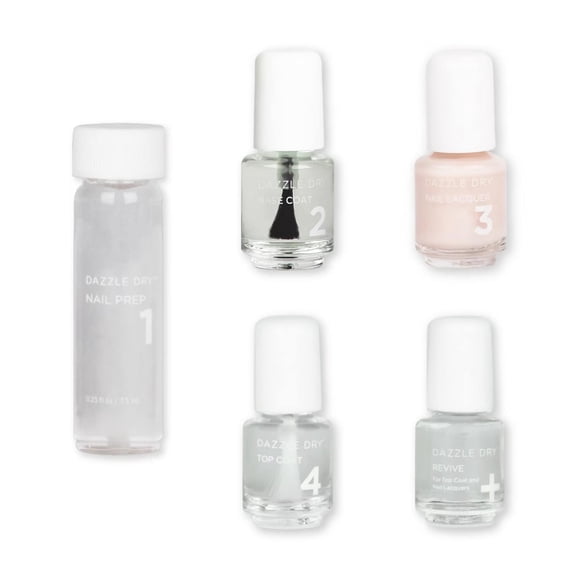 Kit de cuidado de uñas Dazzle Dry Mini 4 Step System Prima Ballerina