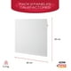 thumbnail image 4 of PACK 2 PANELES CALEFACTORES DE BAJO CONSUMO 425W BLANCO BFRESH, 4 of 11