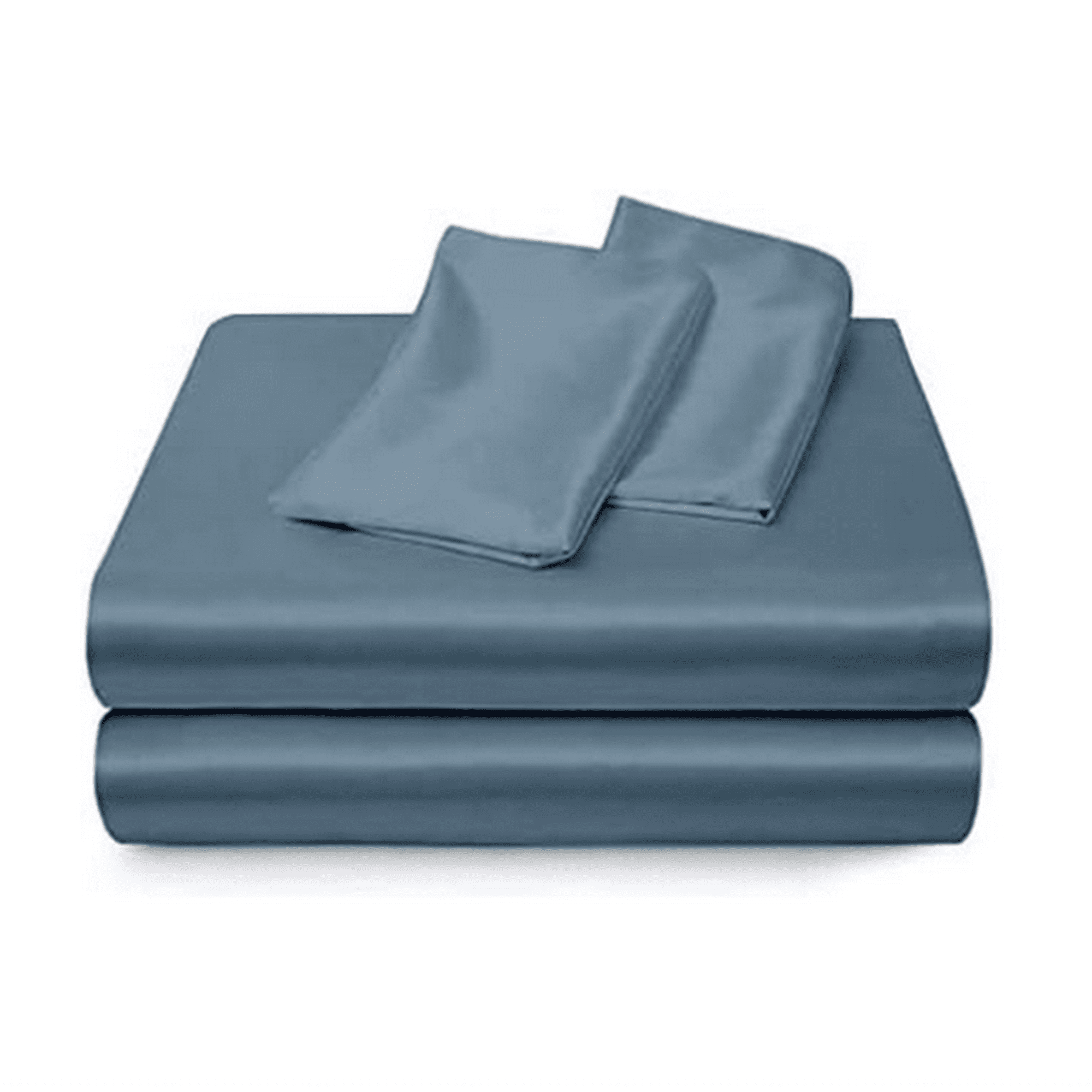 Genérico - Pack 2 Juegos Sabana 1.5 Plaza Homey Azul Liso