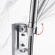 thumbnail image 3 of Soporte de ducha de mano ajustable de acero inoxidable para montaje en pared, 3 of 5