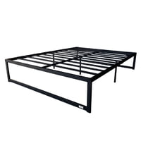 Base Para Cama Europea Acero Negro 150X190 Cm 2 Pza Zen Vincenzi
