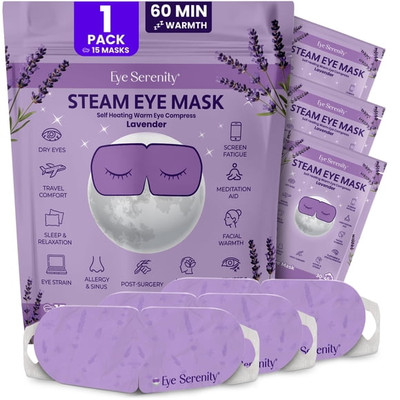 Mascarilla ocular Lure Essentials Lavanda - Pack de 15