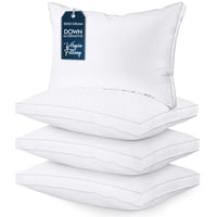 Utopia Bedding - Juego De Ropa De Cama Pillow Utopia Queen, Juego De 4 Unidades, Con Refuerzos Refrescantes