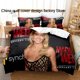 thumbnail image 1 of Sydney Sweeney Immaculate Bedding Set Single Twin Full Queen King Size Bed Set Adult Kid Bedroom Duvetcover Sets parure de litBed Sheets, 1 of 5