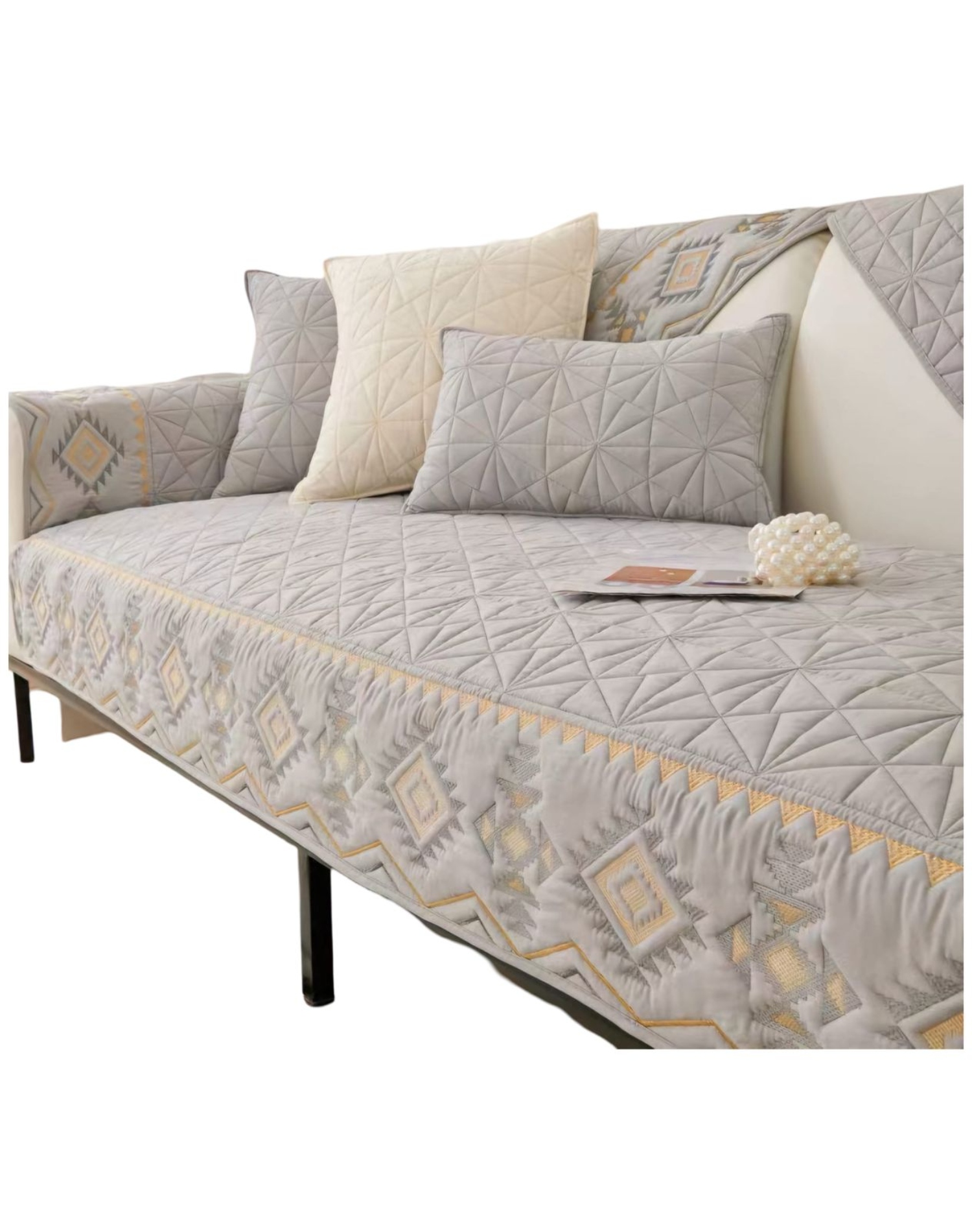 Genérica - Pack Mat Fundas Sofá 5 Piezas - Fácil De Colocar B05