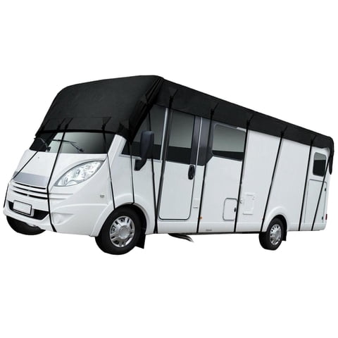 Magideal - Cubierta De Techo Portátil Para Rv, Lona Plegable Protectora, Duradera, A Prueba De Polvo, A Prueba , Auto, Impermeable Para , 6,5 3 M 65 M X 3 M