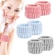 thumbnail image 1 of Pulseras para lavarse la cara Wykodra, 6 unidades, microfibra, 1 of 7