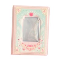 Bothyi - Portatarjetas De Fotos De 3 Pulgadas Mini Álbum De Fotos Lindo Para Billete De Tren Estilo De Novia O