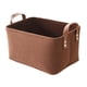 thumbnail image 4 of Cesta De Almacenamiento De Juguetes Para Perros Con Asas, Grande, Para Juguetes, Abrigos, Mantas, Color Café, 4 of 5