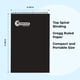 thumbnail image 5 of Steno Pad Rosmonde, tapa en espiral, 9 x 6 pulgadas, 80 hojas, 12 unidades, color negro, 5 of 8