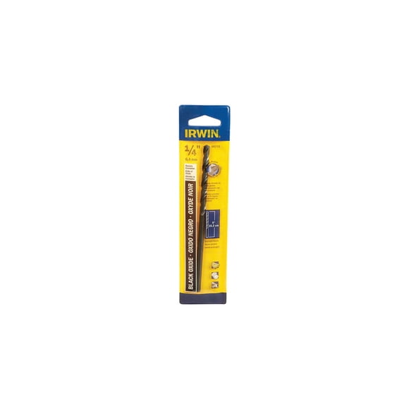 Broca Hanson 66716 1/4 pulgadas de óxido negro HSS con extensión