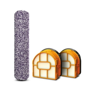 Cepillo Antimicrobiano De Repuesto Y Filtro Shark Wdb1F2, Paquete De 2