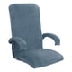 thumbnail image 5 of Funda Giratoria Para Silla De Ordenador Con Superficie De Terciopelo, Funda Para Silla De Ordenador, Azul Claro, 5 of 5