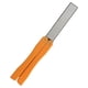 thumbnail image 4 of Piedra para afilar cuchillos portátil, tijera plegable de dos cara, podadoras, hoja para afilar, piedra para herramientas de cocina al naranja, 4 of 5