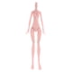 thumbnail image 3 of mu?ecas de moda monstruo cuerpo desnudo juguetes para ni?os regalos rosa, 3 of 5