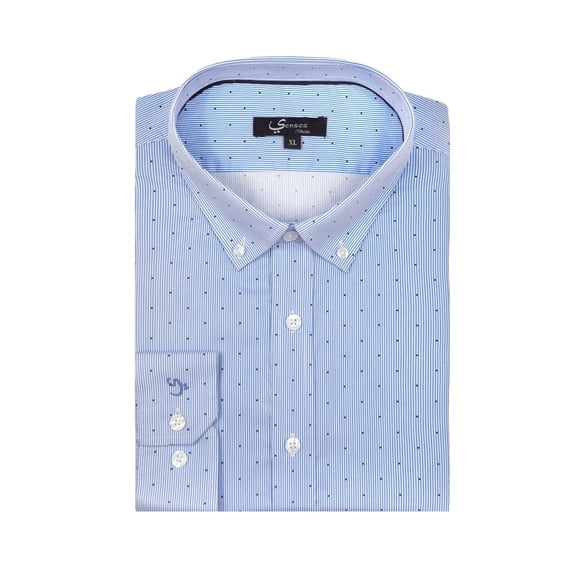 Camisa Silvino Azul Sport S B S
