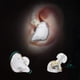thumbnail image 2 of Auriculares con monitor intraural BASN Bmaster Triple Drivers, color blanco, 2 of 7