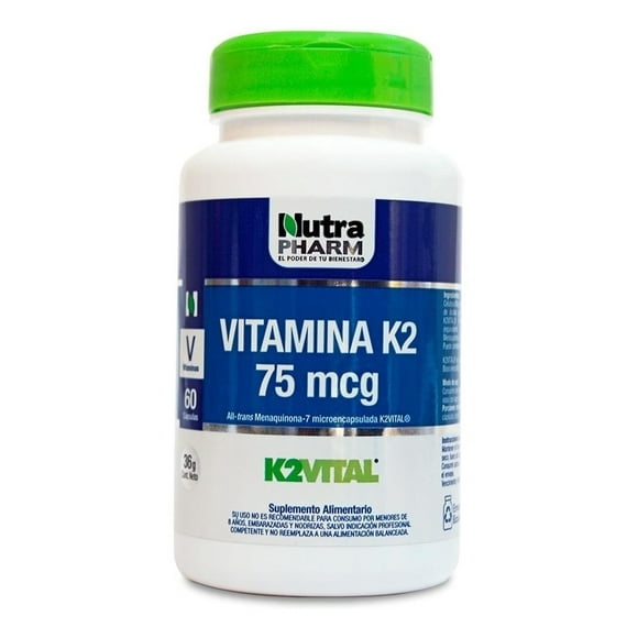 Vitamina K2 60 Cápsulas