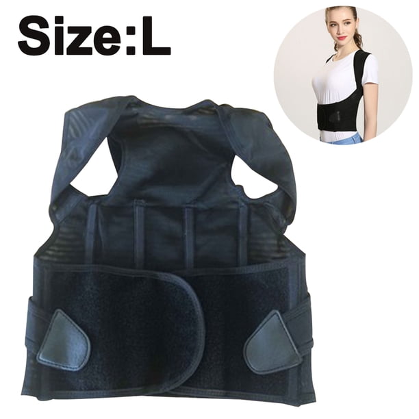 Corrector de postura para espalda, hombre y mujer, soporte lumbar, ajustable y transpirable para mejorar la postura y aliviar el dolor de cuello, espalda y hombros.