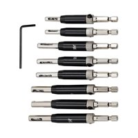 Ioensy - Broca De Bisagra Para Herramientas De Carpintería, 8 Uds., Para Profesionales De Bisagras De Carpintería