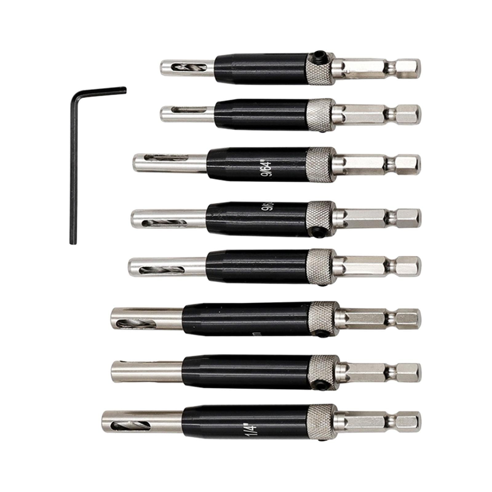 Ioensy - Broca De Bisagra Para Herramientas De Carpintería, 8 Uds., Para Profesionales De Bisagras De Carpintería