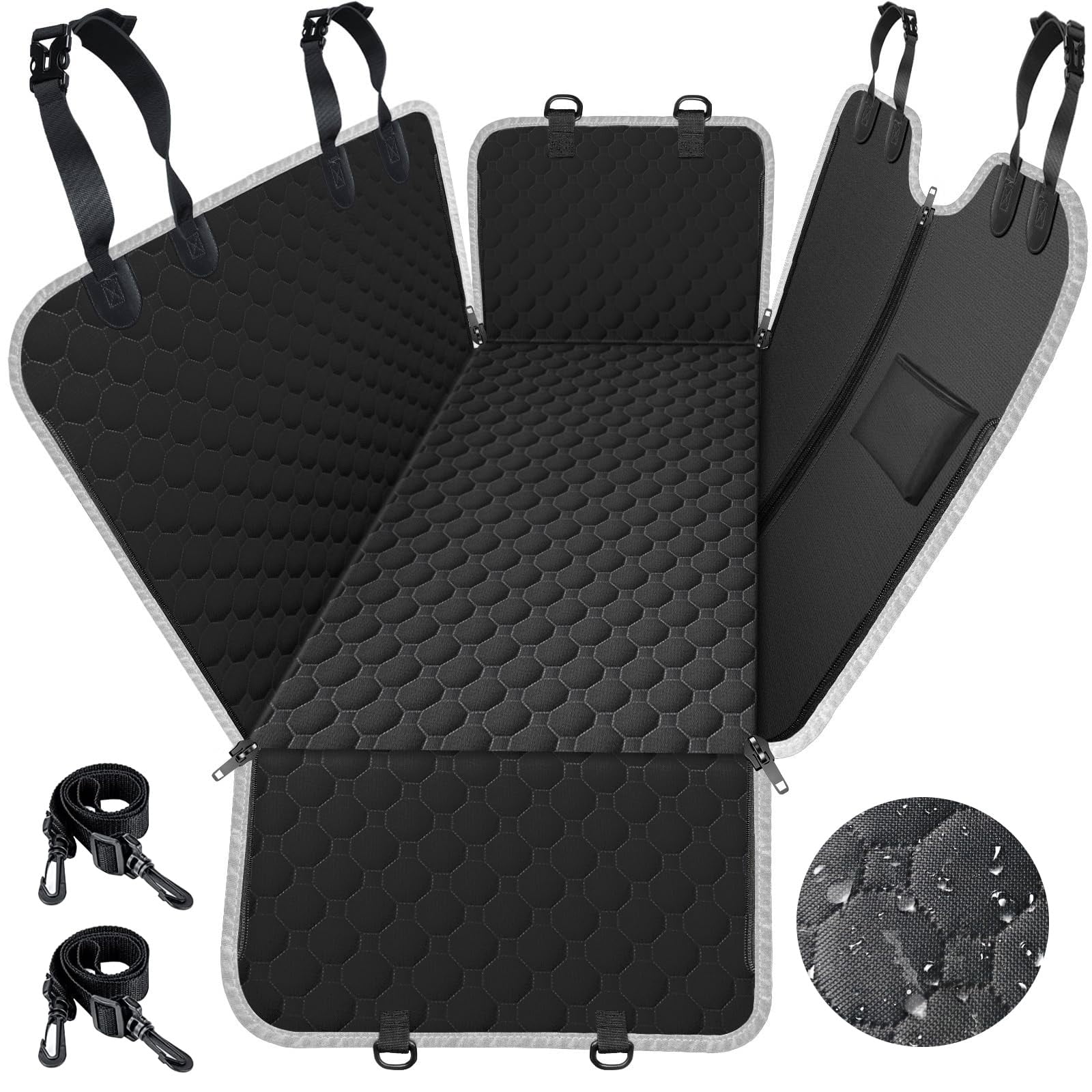 Funda De Asiento De Coche Para Perros Mancro, Impermeable, Para Suv