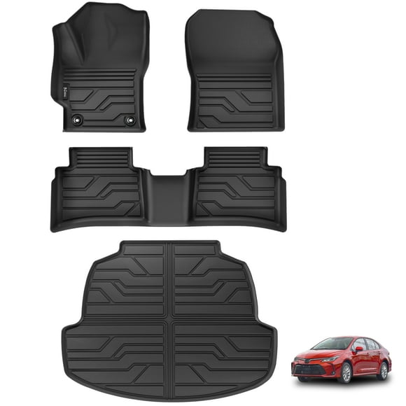 Alfombrillas KARPAL para Toyota Corolla/Corolla Hybrid Sedan 2020-2025