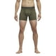 thumbnail image 2 of Trunk Underwear adidas para hombre, modelo Athletic Fit, paquete de 3 unidades, color oliva L, 2 of 3