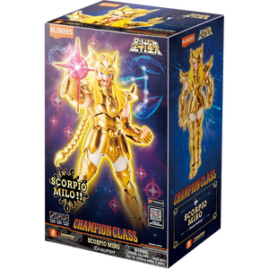 Mactoys - Figura Scorpio Milo Saint Seiya Champion Class (Blokees)
