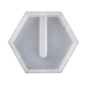 Magideal - Florero De Silicona, Herramienta Artesanal, Estación De Propagación De Plantas De Fundición De Resina , Fabricación De Joyas Para Decoración Hidr Hexágono