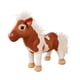thumbnail image 2 of Caballo De Peluche Simulación Acompañar Adorno Suave Para Sala De Estar Hogar Marrón, 2 of 5