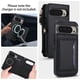 thumbnail image 3 of Para Google Pixel 9 Pro XL con Bloqueo RFID Multifuncional 2 en 1, Funda Billetera de Cuero PU Suave con Tapa Magnética, Múltiples Ranuras para Tarjetas, Bolsillo con Cierre, Correa de Hombro y, 3 of 9