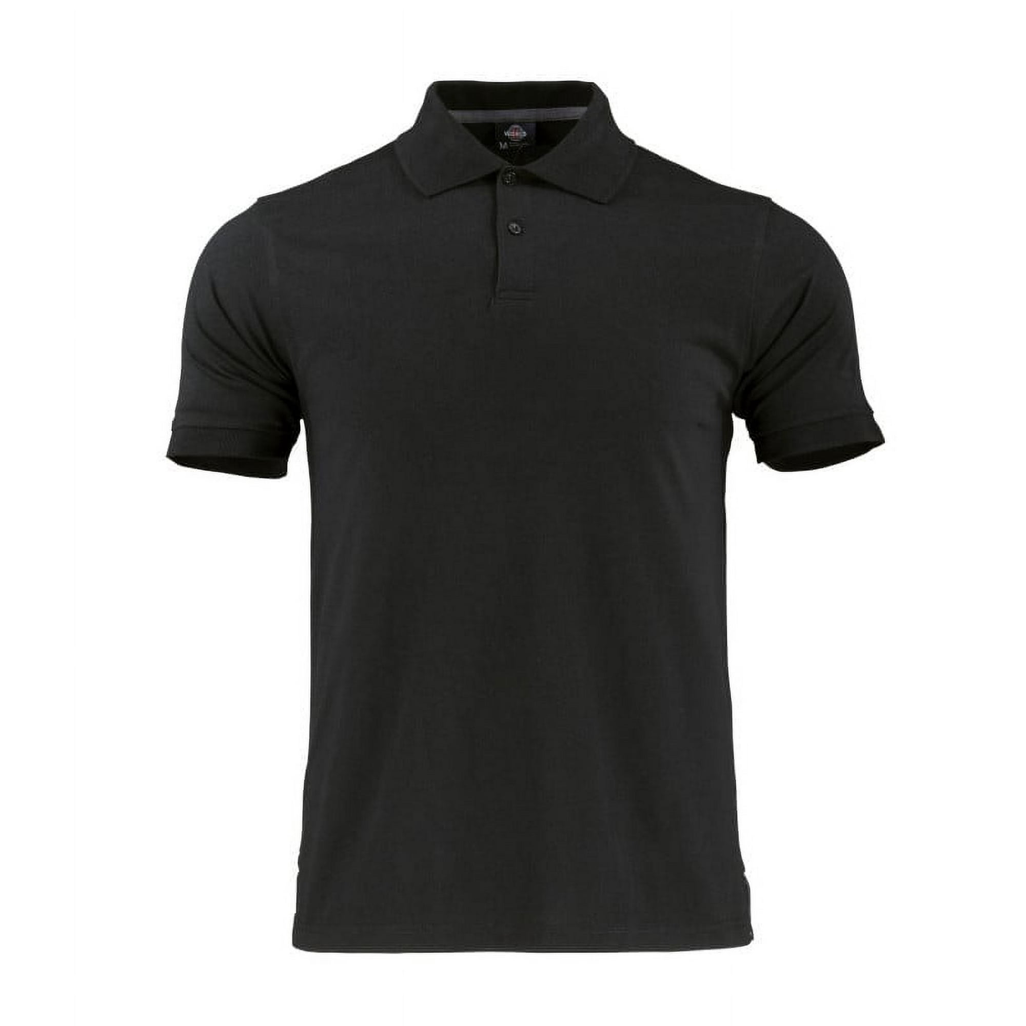 T-world - Polera Polo Dryfresh® 60% Algodón M/c Hombre Negro