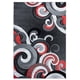 thumbnail image 1 of Alfombra decorativa United Weavers Bristol Rhiannon roja 55 x 85 cm, 1 of 5